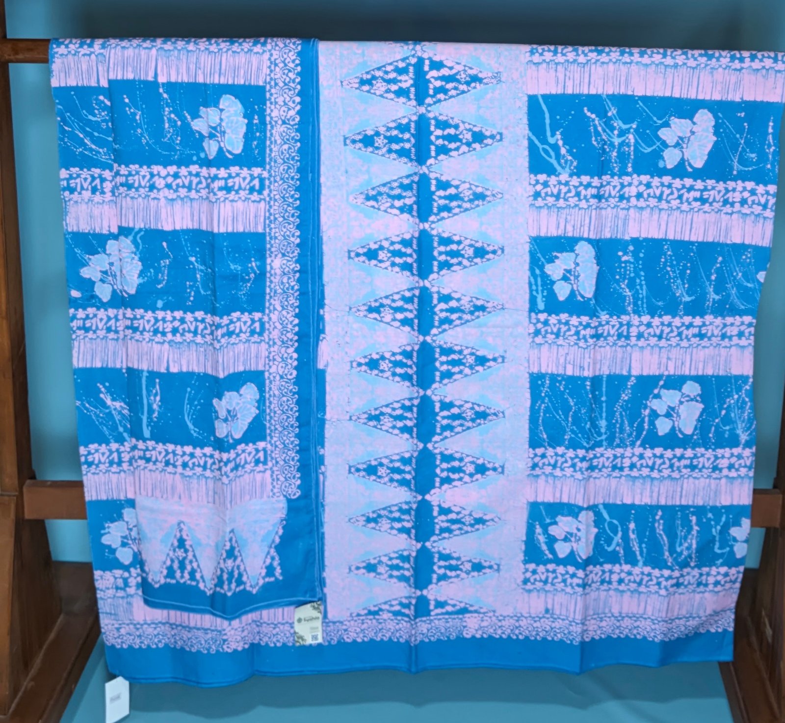 Batik Cap Kelok Rebung Sirih – Motif Alam Minangkabau | Rumah Batik Syahla