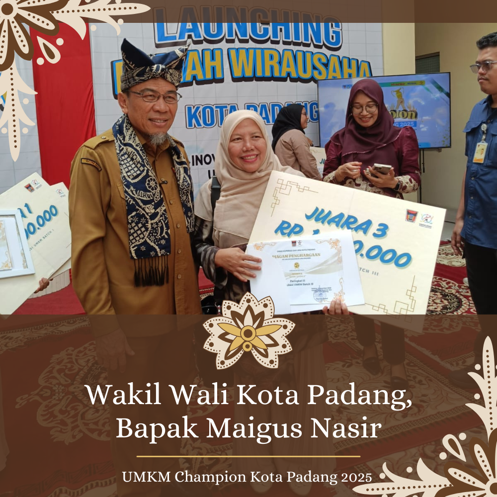 Rumah Batik Syahla — Juara 3 di Batch 3, UMKM Champion Kota Padang 2025